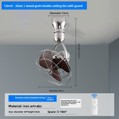 Wall-mounted fan