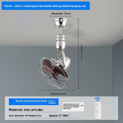 Wall-mounted fan