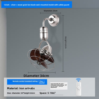 Wall-mounted fan