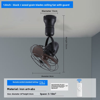 Wall-mounted fan