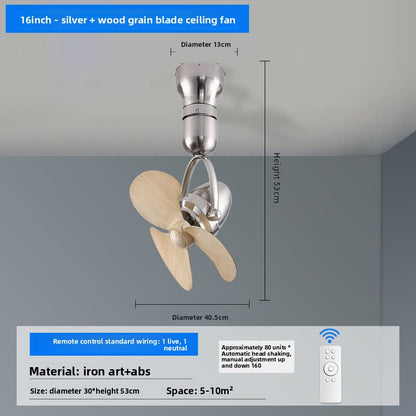 Wall-mounted fan