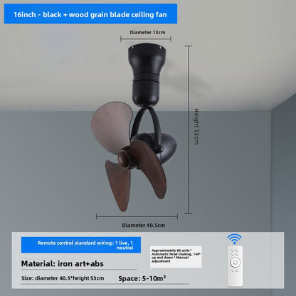 Wall-mounted fan