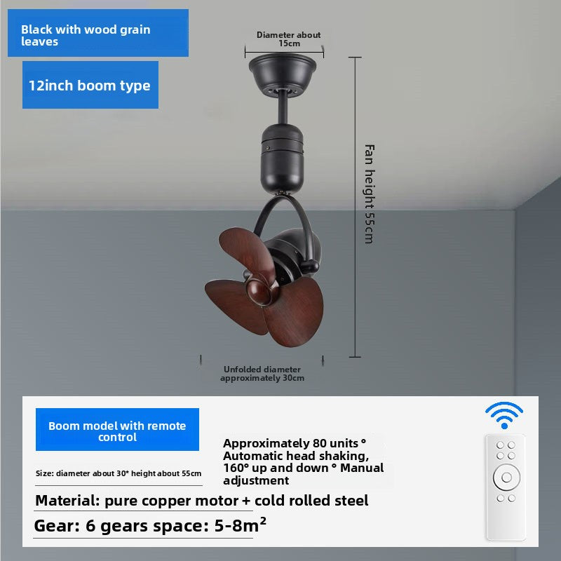 Wall-mounted fan