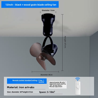 Wall-mounted fan