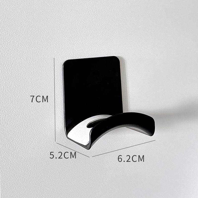 Wall-mounted headphone stand