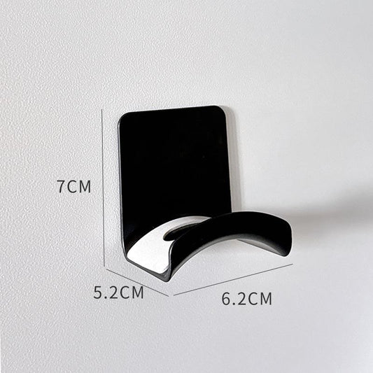 Wall-mounted headphone stand
