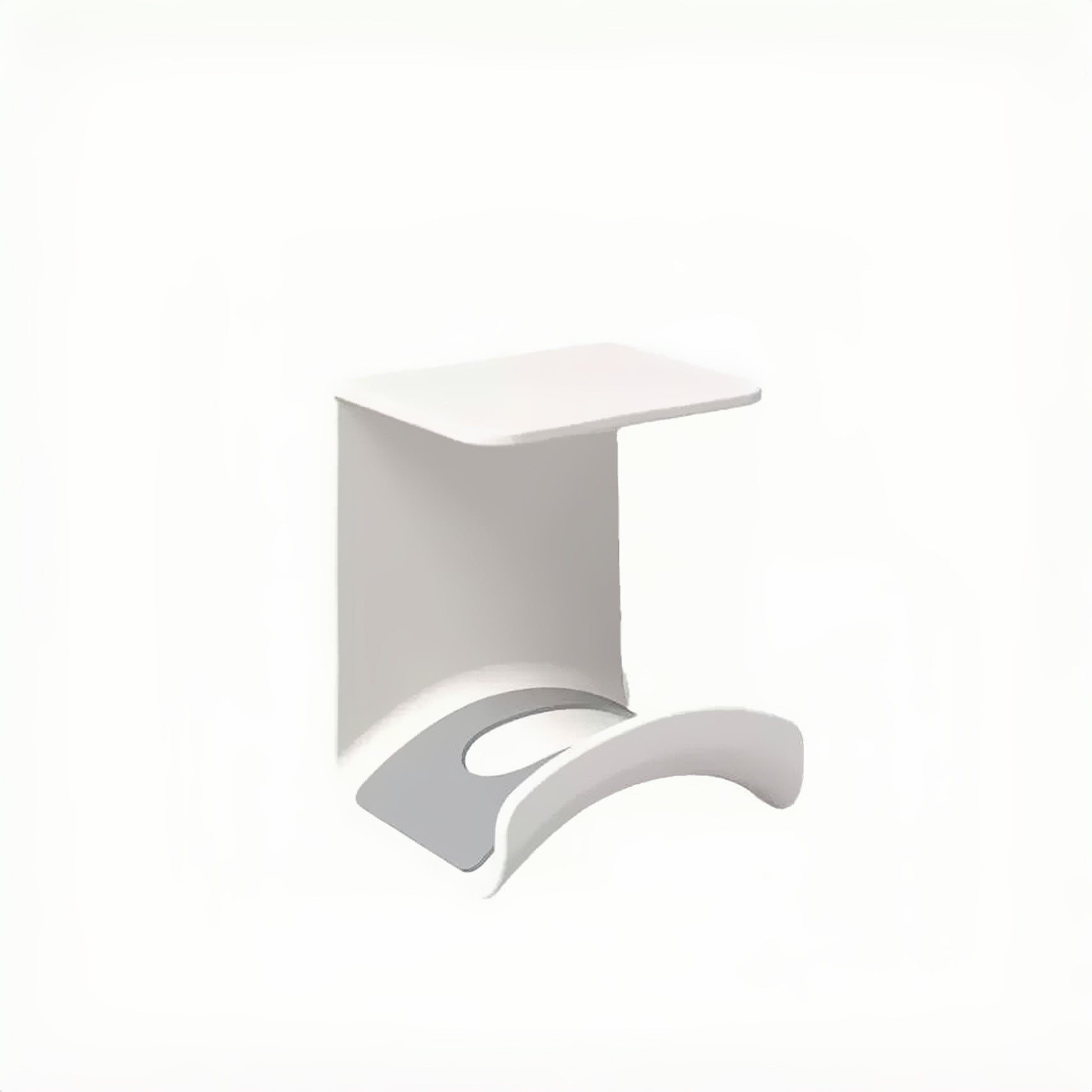 Wall-mounted headphone stand