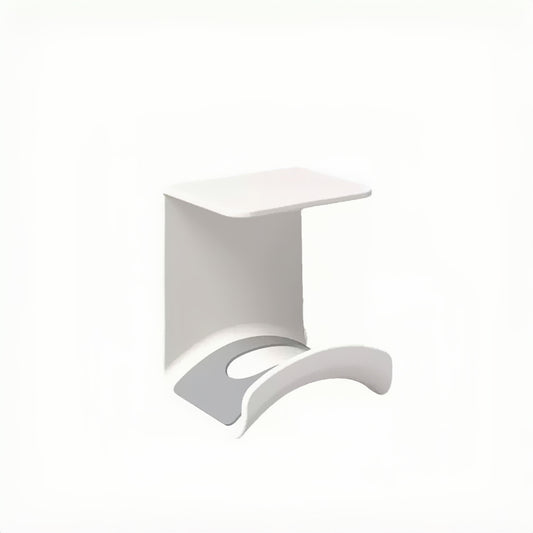 Wall-mounted headphone stand