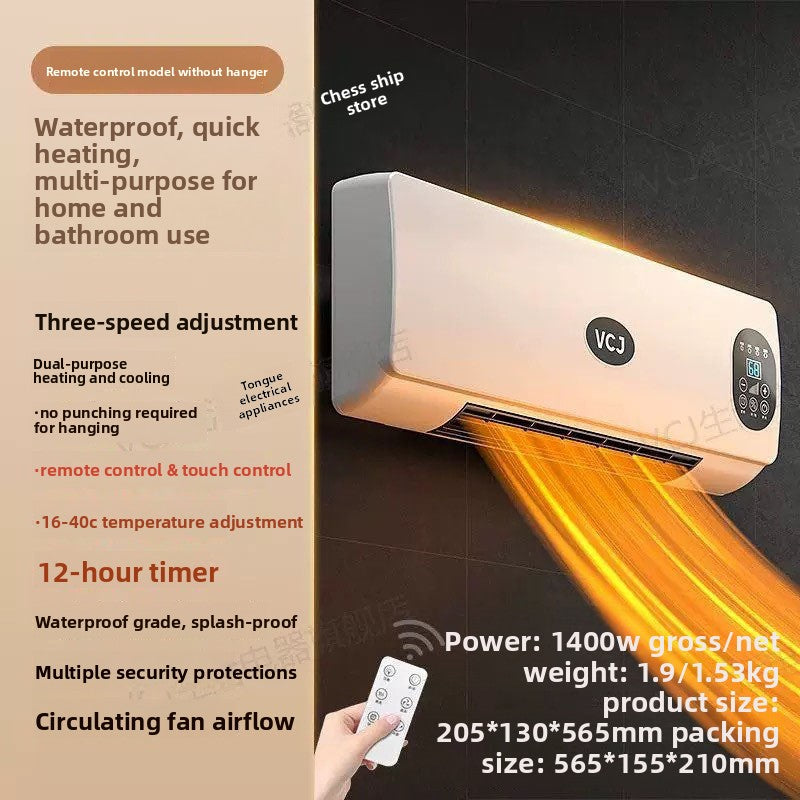 Wall mounted heater