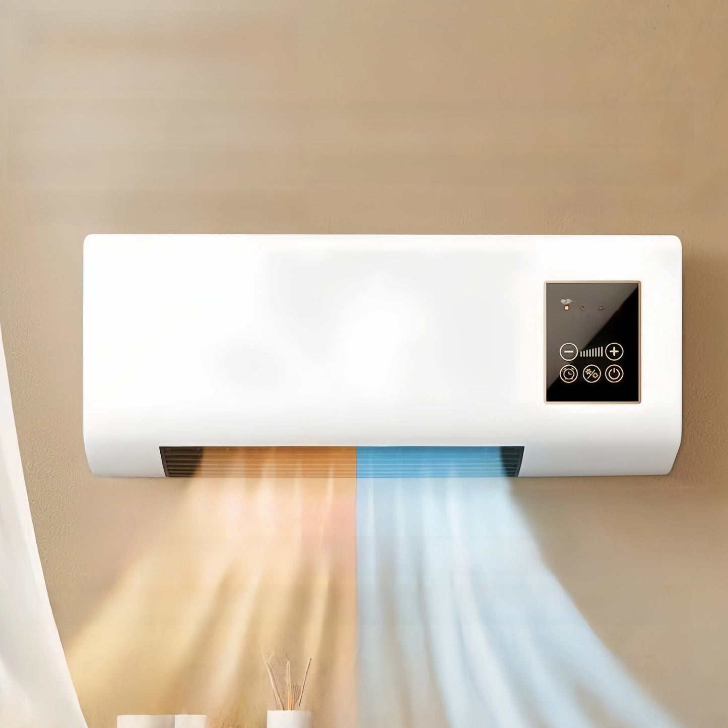 Wall-mounted heater