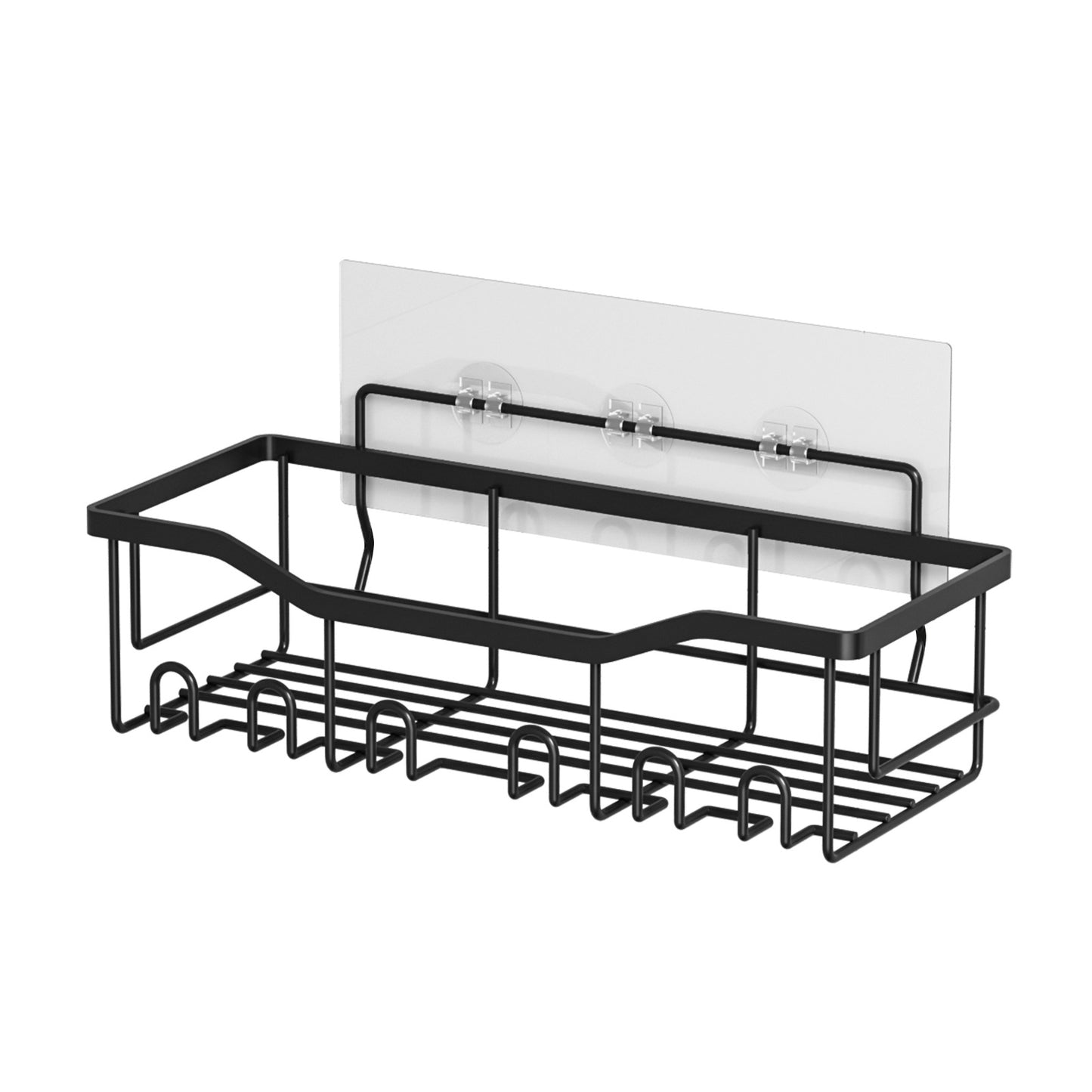 Wall-Mounted Iron Bathroom Storage Shelf