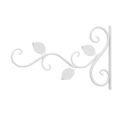 Wall Mounted Iron Flower Basket for Home Decor