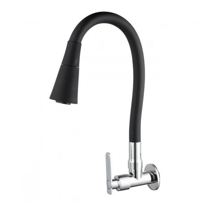 Wall-mounted kitchen faucet