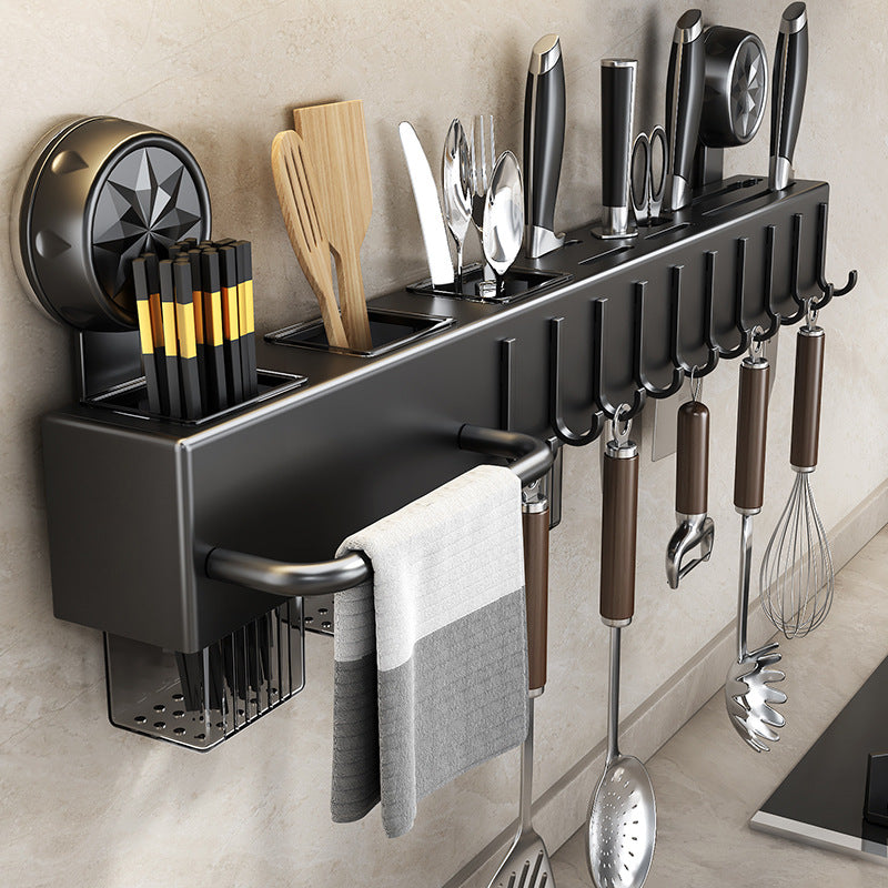 Wall-mounted knife holder