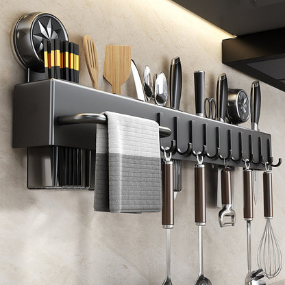 Wall-mounted knife holder
