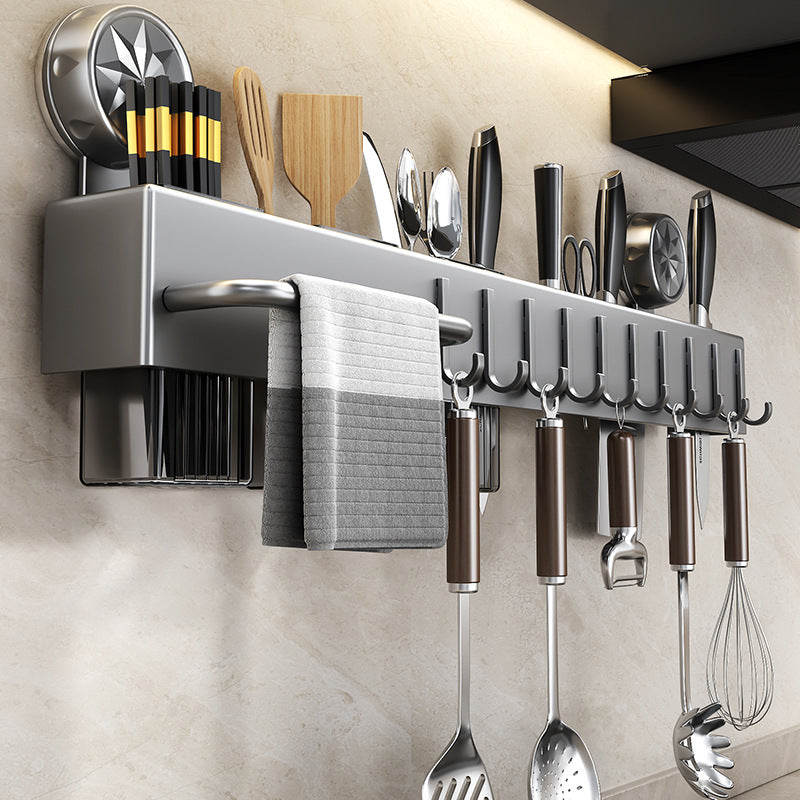 Wall-mounted knife holder