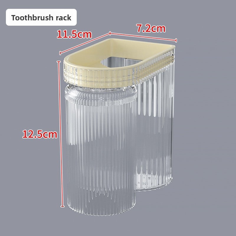Wall-Mounted Perforated Storage Board with Hooks
