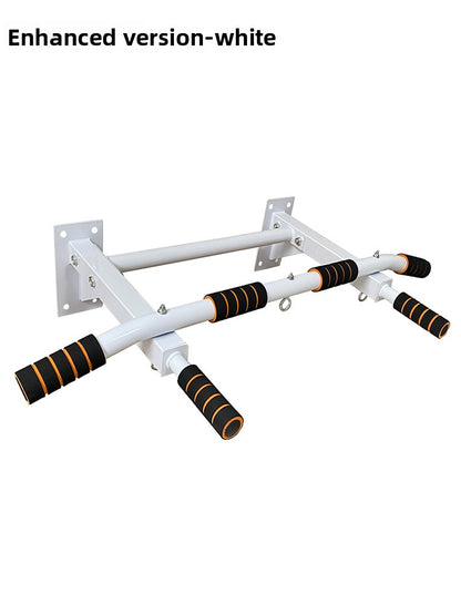 Wall-mounted pull-up bar