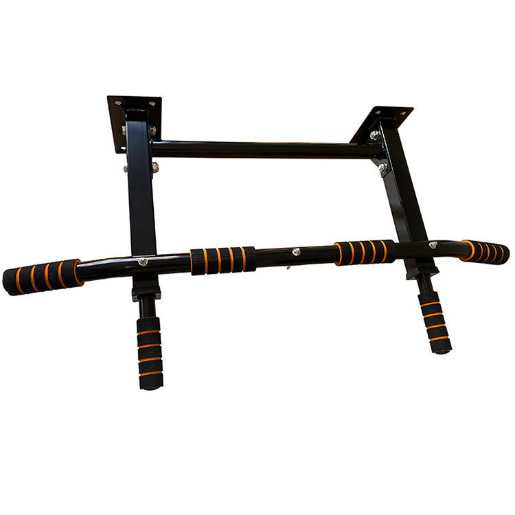 Wall-mounted pull-up bar