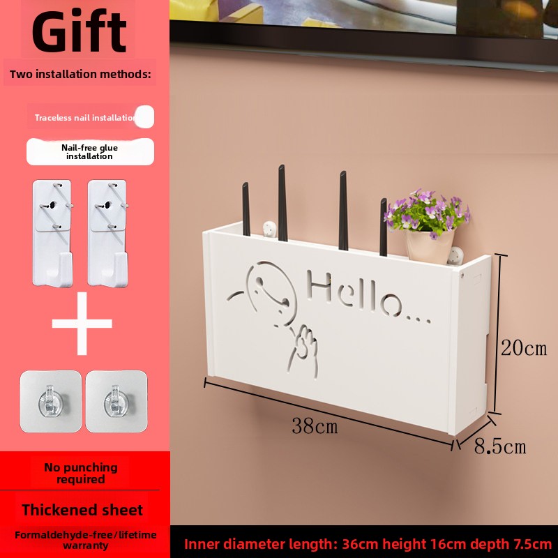 Wall-Mounted Router Storage Box