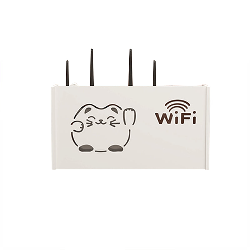 Wall-Mounted Router Storage Box
