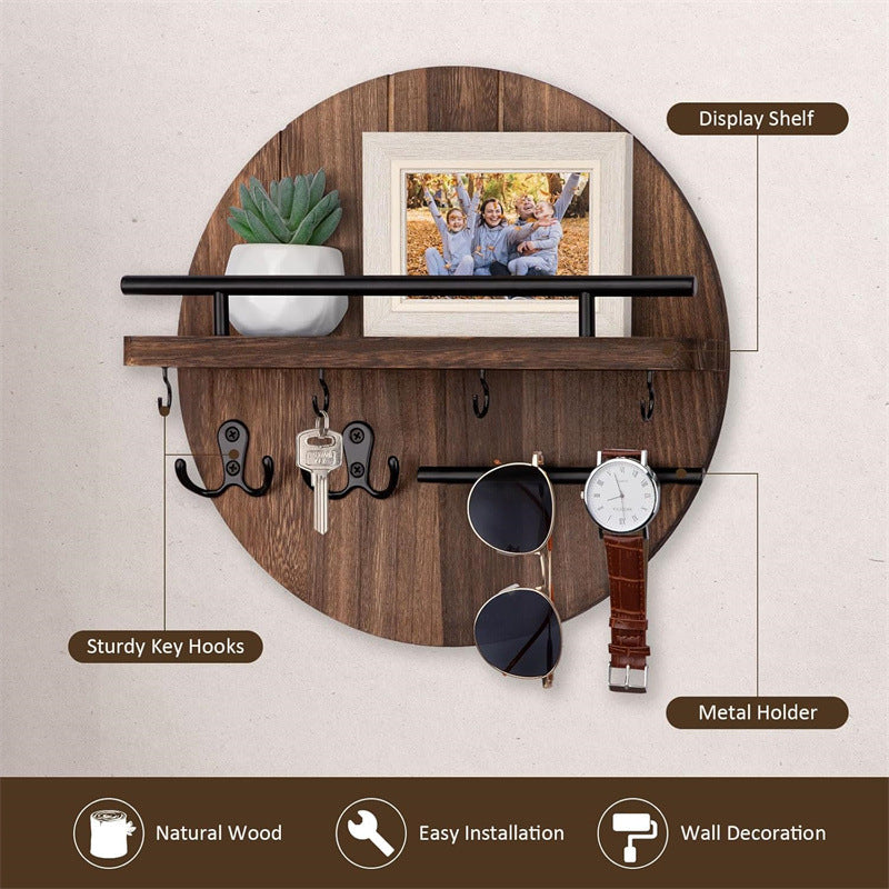 Wall-mounted shelf