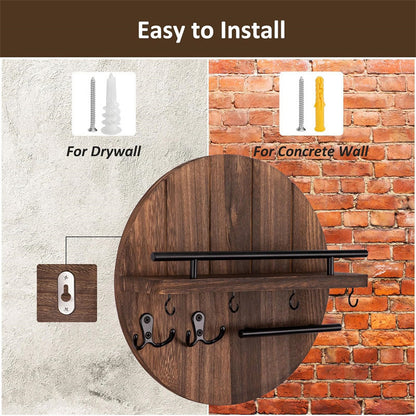 Wall-mounted shelf