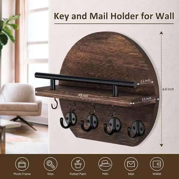 Wall-mounted shelf