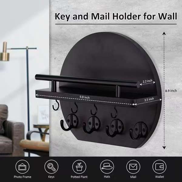 Wall-mounted shelf