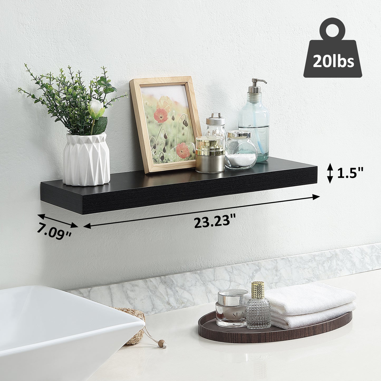 Wall Mounted Shelf