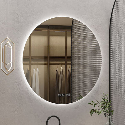 Wall-mounted smart bathroom mirror