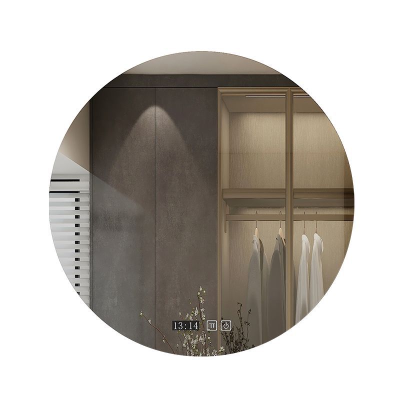 Wall-mounted smart bathroom mirror