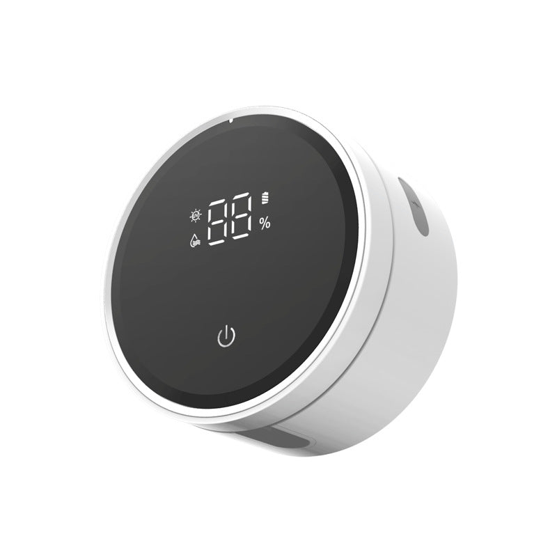 Wall-mounted smart toothbrush sterilizer