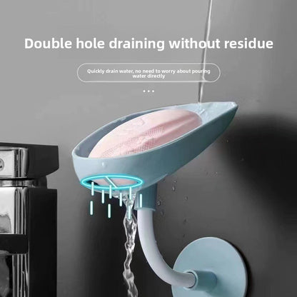 Wall Mounted Soap Holder with Drainage
