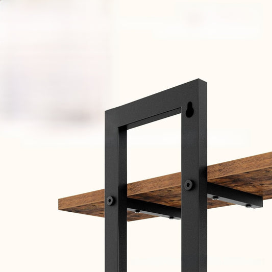 Wall-Mounted Solid Wood Floating Shelf