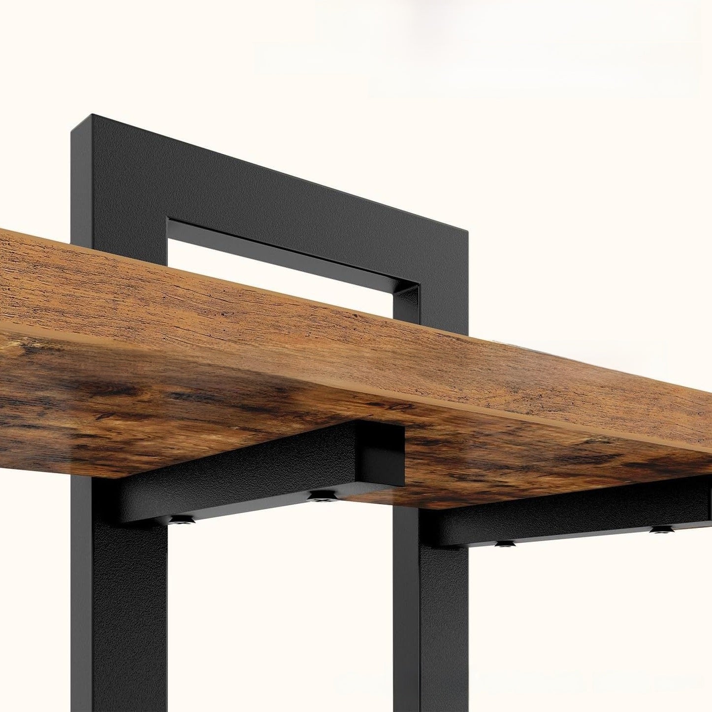 Wall-Mounted Solid Wood Floating Shelf