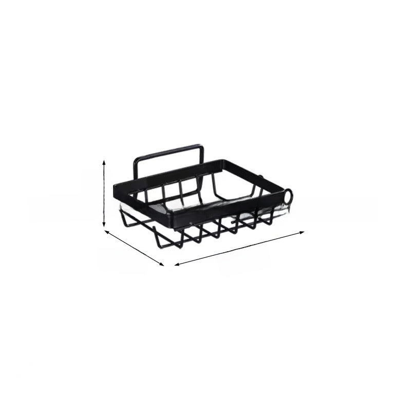 Wall-mounted Stainless Steel Bathroom Storage Rack