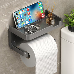 Black Single Layer Shelf