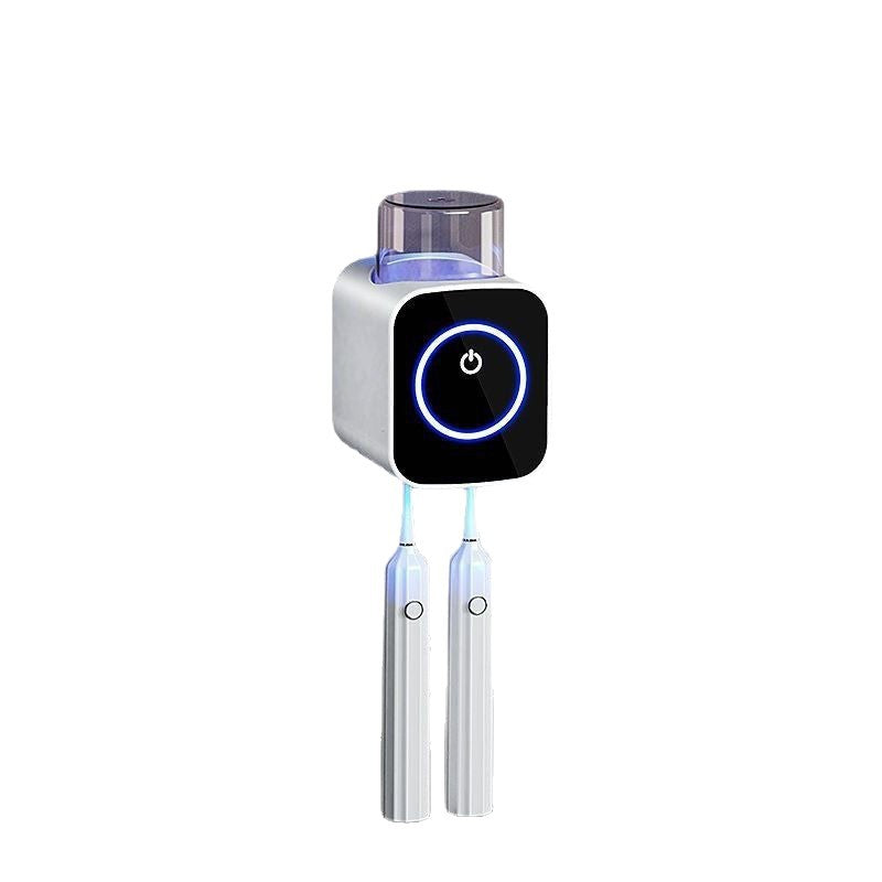 Wall Mounted Toothbrush UV Sterilizer and Holder