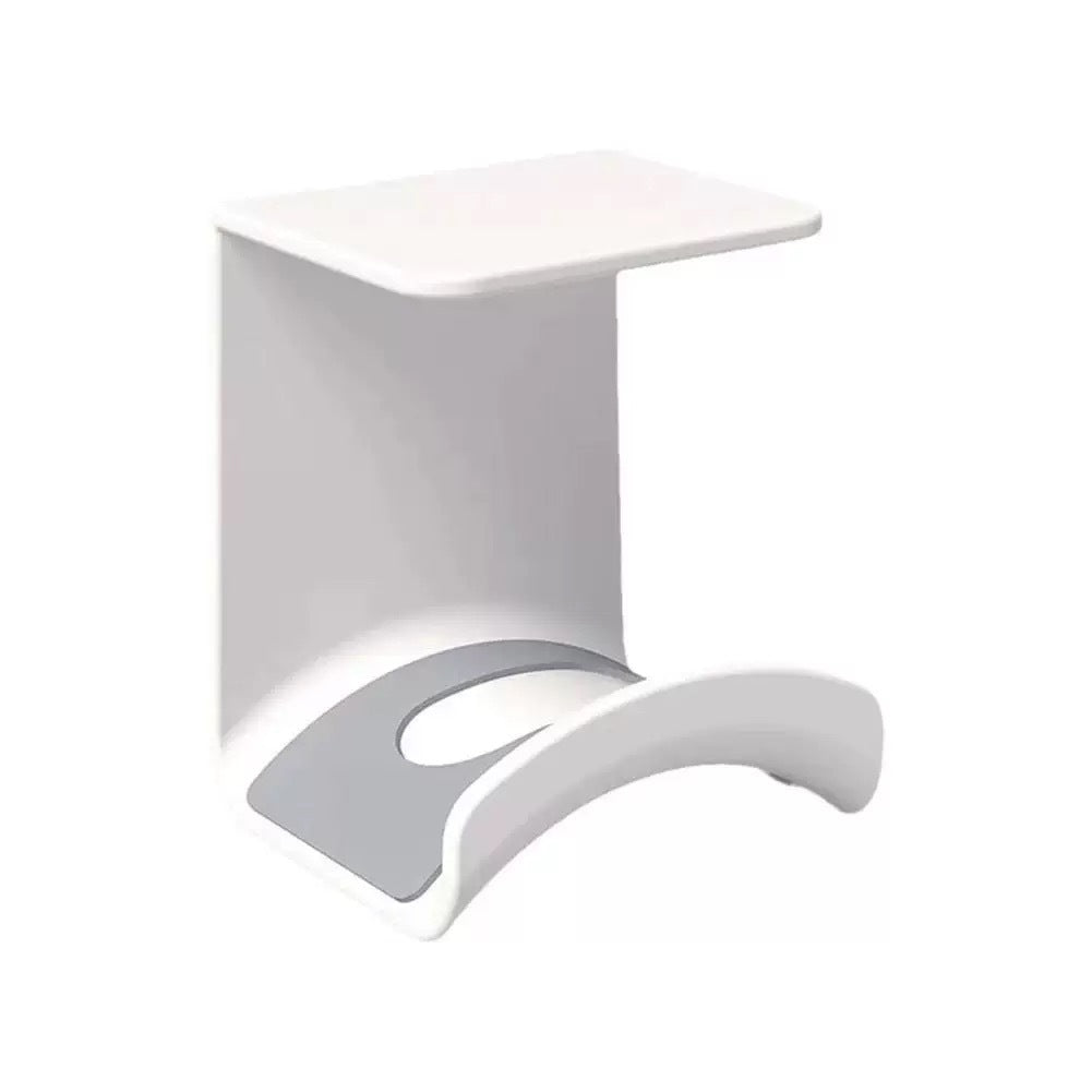 Wall-Mounted Under-Desk Headphone Holder