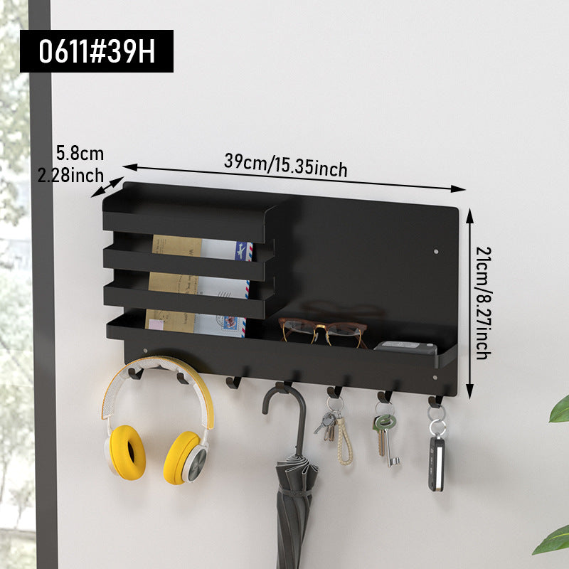 Wall-mounted wall shelf