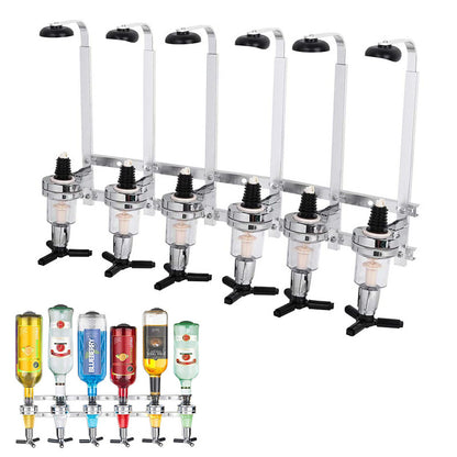 Wall Mounted Wine Pouring Rack