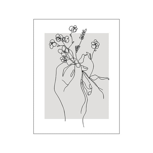 Wall mural frameless