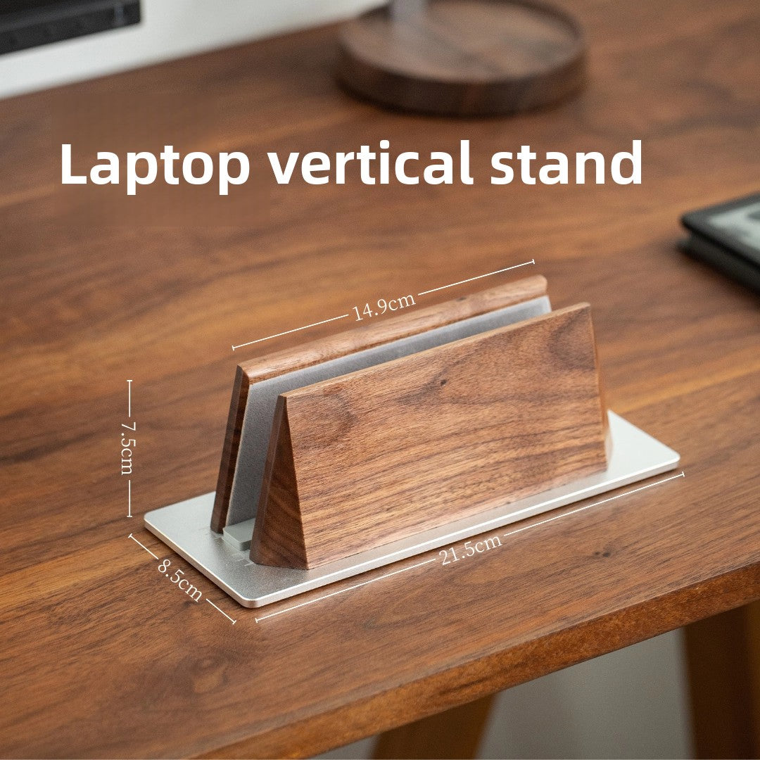 Walnut wood aluminum alloy base