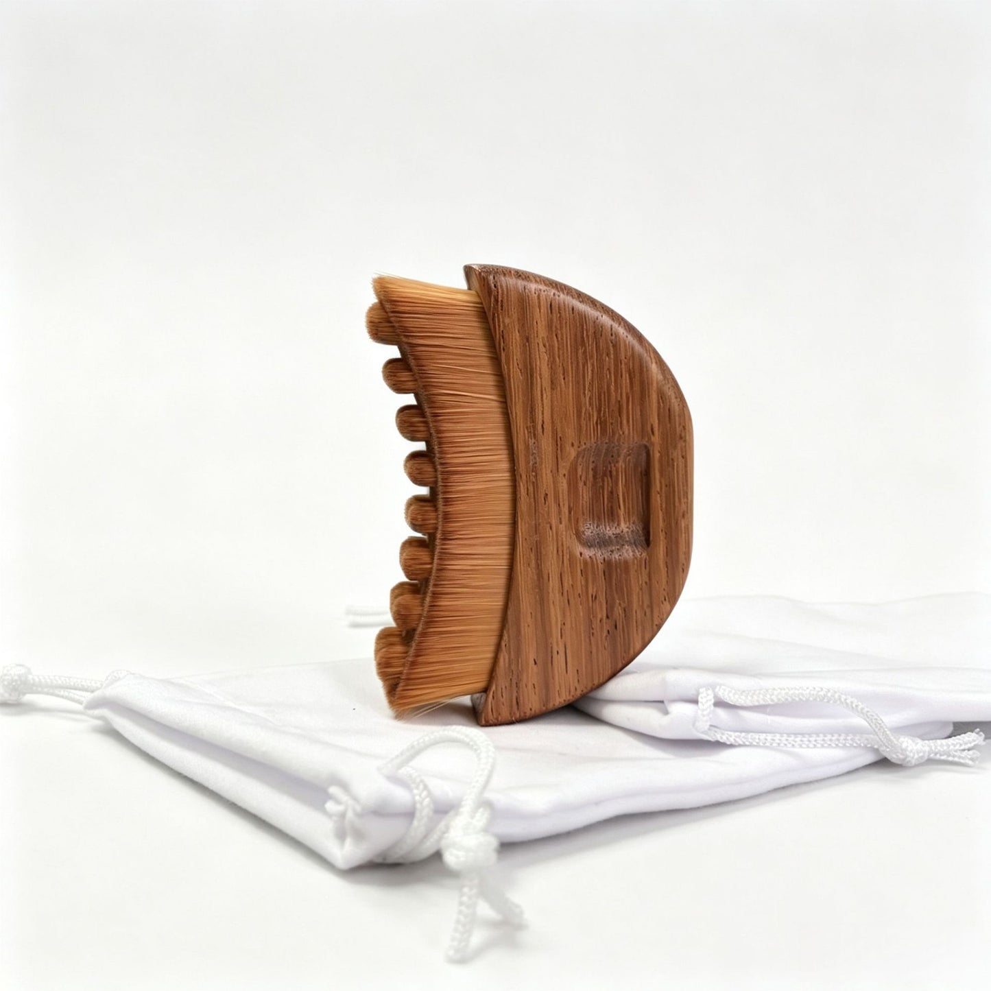 Walnut Wood Facial Lymphatic Massage Brush