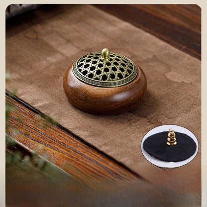 Walnut Wood Incense Burner