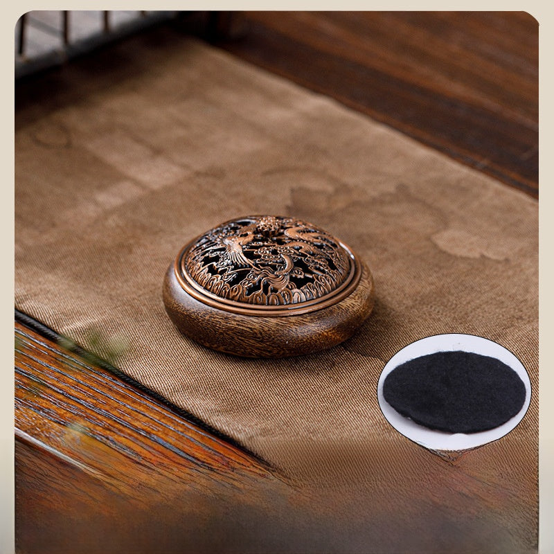 Walnut Wood Incense Burner