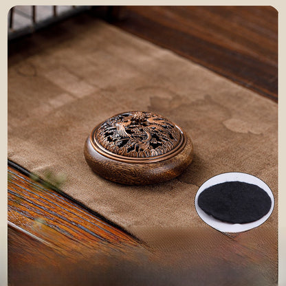 Walnut Wood Incense Burner
