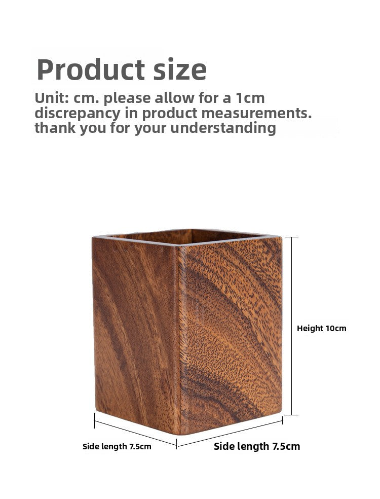 Walnut Wood Pen Holder