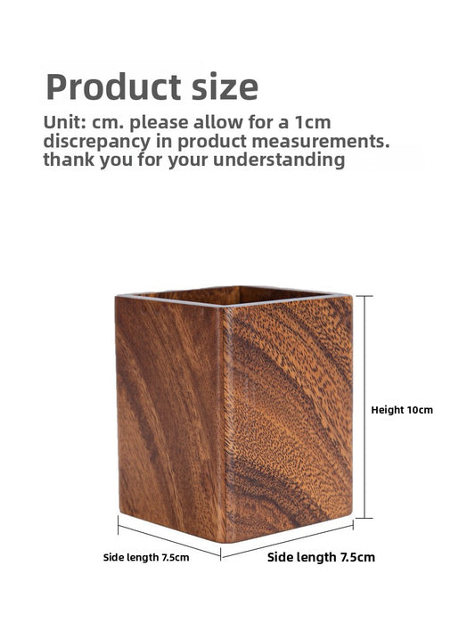 Walnut Wood Pen Holder